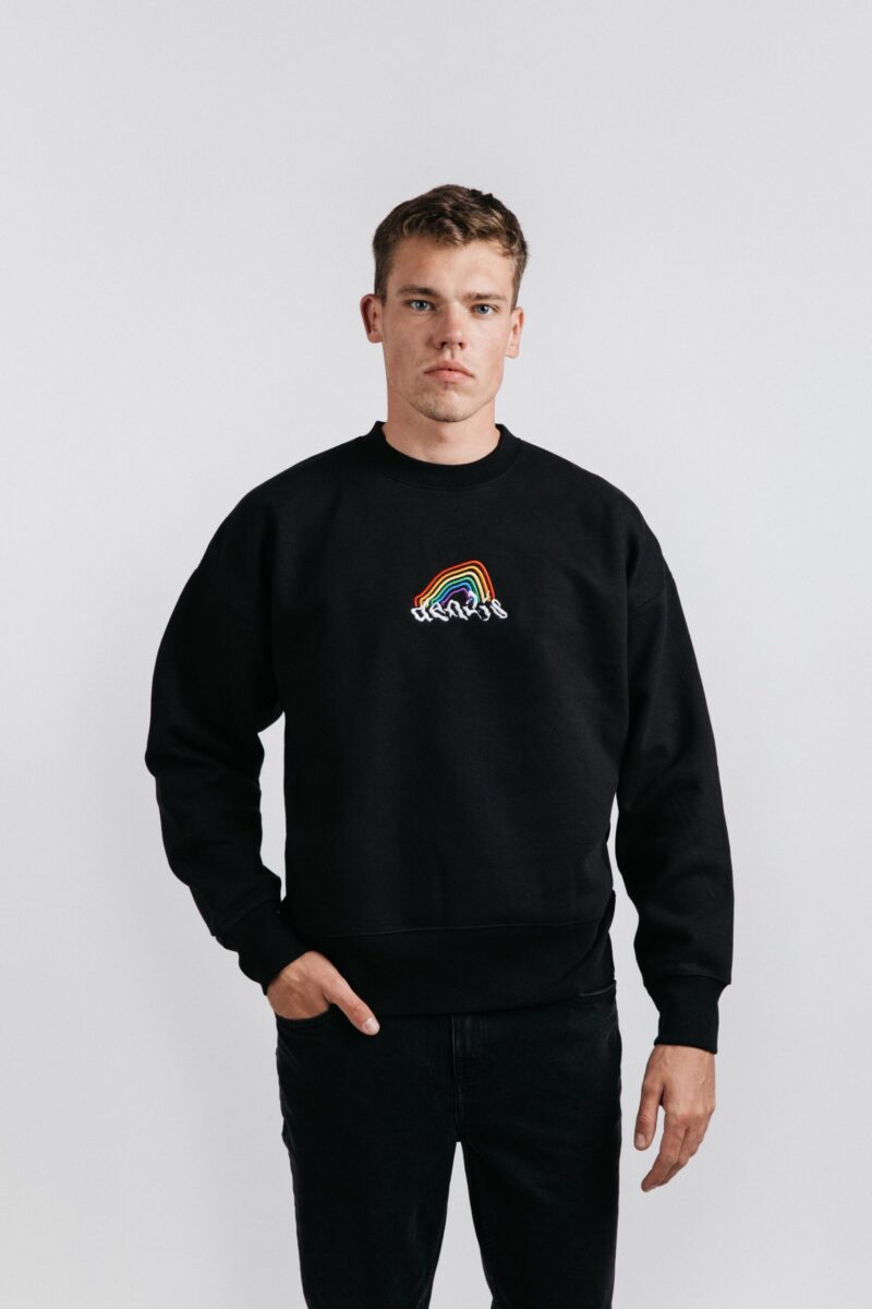 PRIDE 2023 CREWNECK BLACK - Image 2