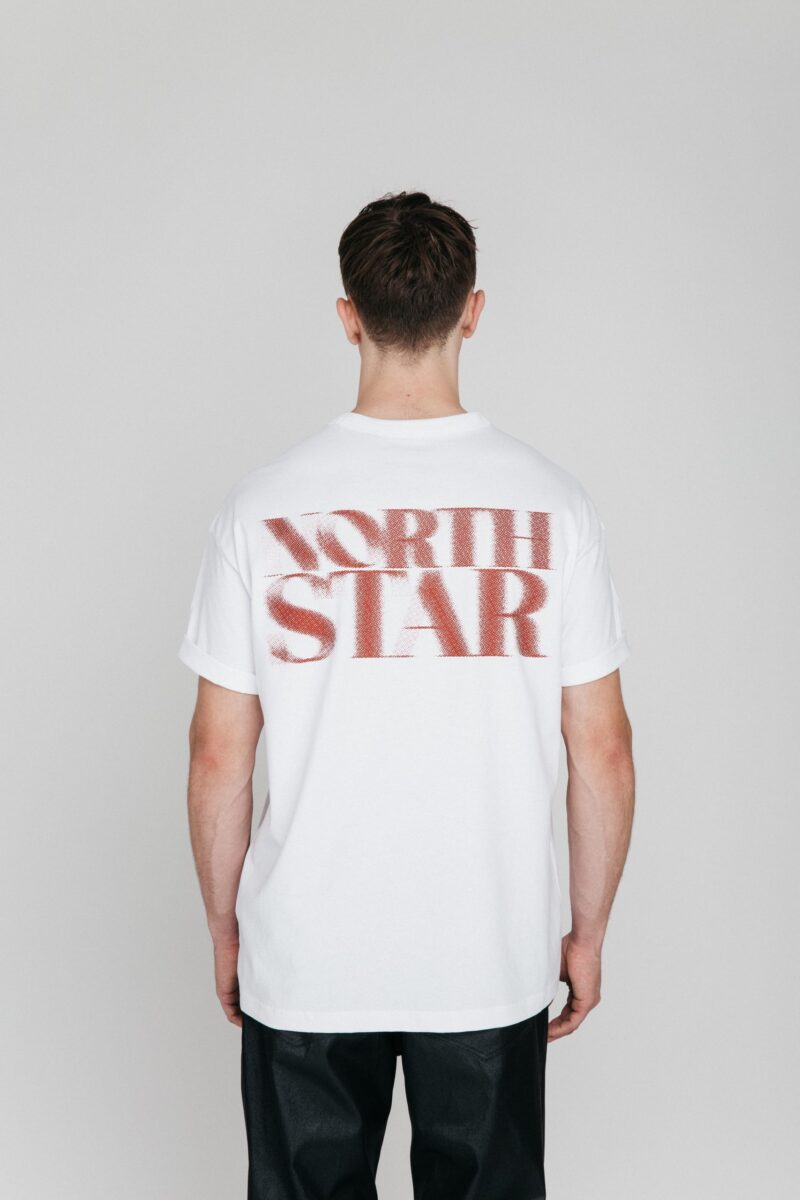 T-SHIRT NORTH STAR WHITE - Image 4