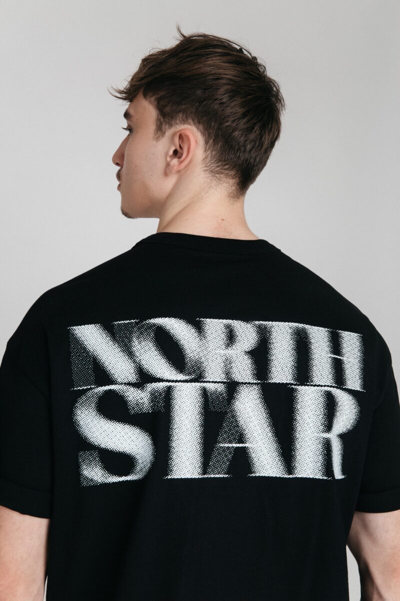 T-SHIRT NORTH STAR BLACK - Image 4