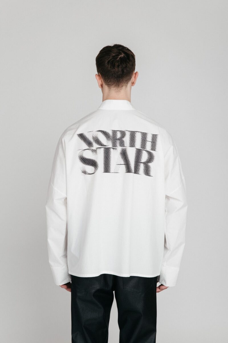 WHITE SHIRT NORTH STAR